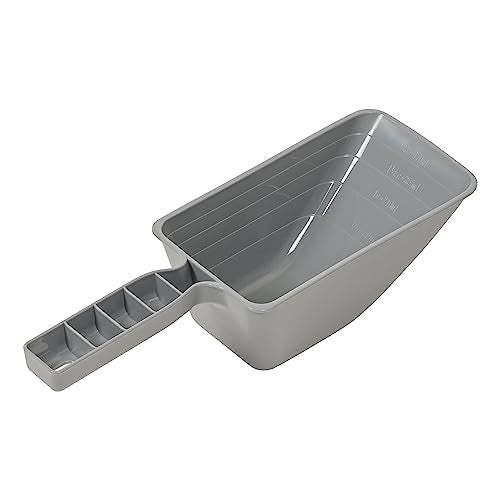 Amazon Basics 3-Piece Airtight Pet Food Storage Container Combo with Scoop, BPA Free, Removable Wheels, 33 QT + 12 QT - size: 45 QT (33 QT + 12 QT)