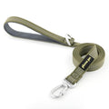 Plutus Pet Heavy Duty Dog Leash with Lockable Aluminum Carabiner, 6 FT Long | Double-Sided Reflective Nylon, Padded Handle, Heavy Duty, for Puppy Small Medium and Large Dogs (Ranger Green, 4/5" x 6') - color: Ranger Green, size: 4/5" x 6'