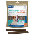 C.E.T. Veggiedent Fr3sh & Flex Plaque and Tartar Control Chew for Dogs, S | Dog joint health dental chews, mobility support, plant based chews, VOHC approved for plaque & tartar, fresh breath - style: Small 11-22lbs
