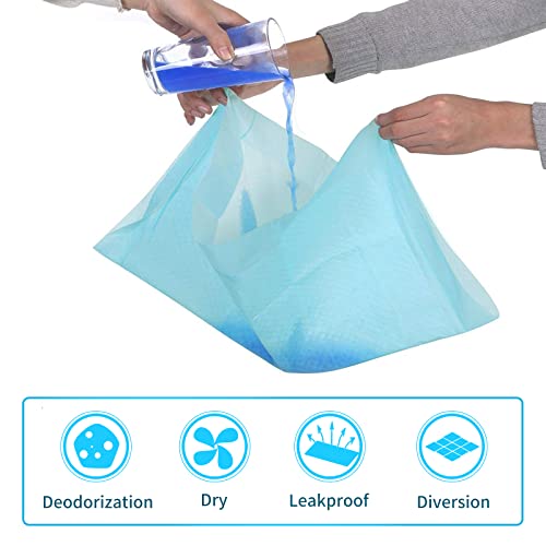 Rabbit Pee Pads Bunny Toilet/Potty Training Pad Super Absorbent Cage Liner | Squirrel Guinea Pig Hedgehog Hamster Chinchilla Puppy Incontinence Underpads Ultra Absorbent & Quick-Dry, 13"x18" 20 Pcs - size: 13" x 18" 20-Count