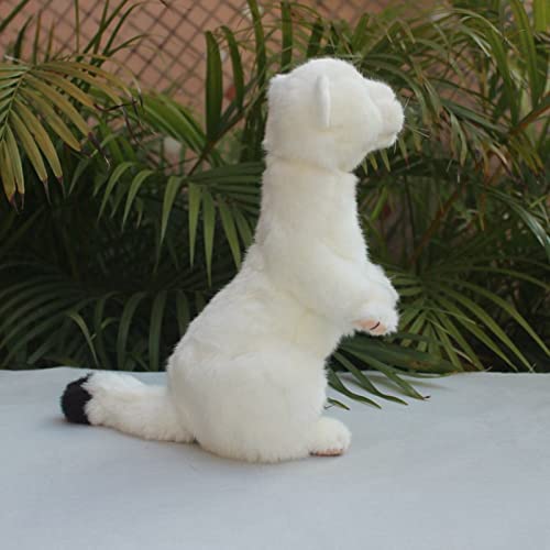 Ferret Stuffed Animal Cute Stoat Plush Meerkat Stuffed Animal Home Decor | Pillows,Soft,Home Decor, Birthday Gift