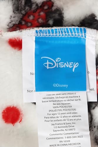 Jay Franco Wearable Throw Blanket – Oversized Plush Hooded Blanket with Pocket, Ultra Soft Cozy Fleece Throw for Lounging, Travel, White - Minnie Mouse, 34x38 - Adult - color: White - Minnie Mouse, size: Adult
