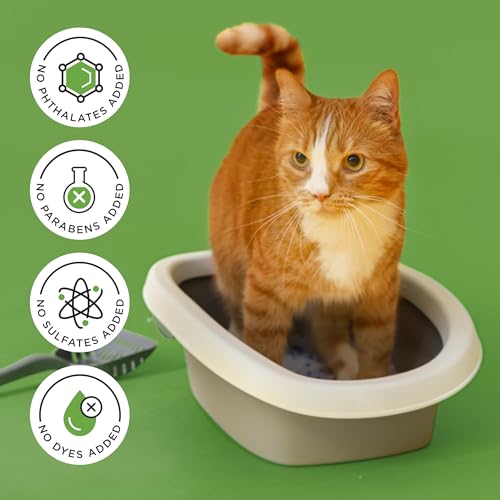 Pet-Pourri Smell Ya Litter Cat Litter Deodorizer Spray, Purrfectly Bamboo 3.4 Fl Oz, Up to 170 Uses,Pet Odor Remover Essential Oils Air,Carpet,Urine,Vet Recommended, Bergamot Bamboo Scent,(Pack of 2) - size: 3.4 Fl Oz (Pack of 2)