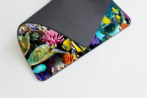 Marine Turtle Mouse pad Customized Mousepad Non-Slip Rubber Base Mouse Pads for Computers Laptop Office Desk Accessories Mouse pad - color: Marine turtle