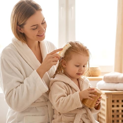 6Pcs Kids Hair Comb Set, Baby Hair Brush for Girls Boys | Cute Hairs Comb Toddler Hairs Comb Mini Comb Rat Tail Hairs Styling for Toddler Child's Hair Travel