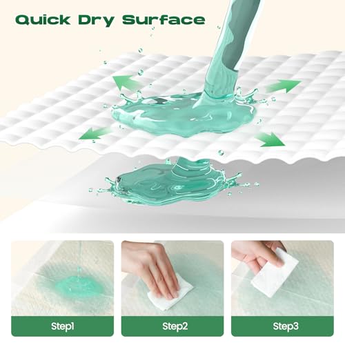 Puppy Pads Pee Pads for Dogs 30"x36" 50 Count with Tabs | Bamboo Training Pads Deodorizing Leakproof Quick Drying Dog Pee Pads Super Absorbent Full Edge-Wrapping Pee Pads - size: 30 x 36 inches (50 Count)
