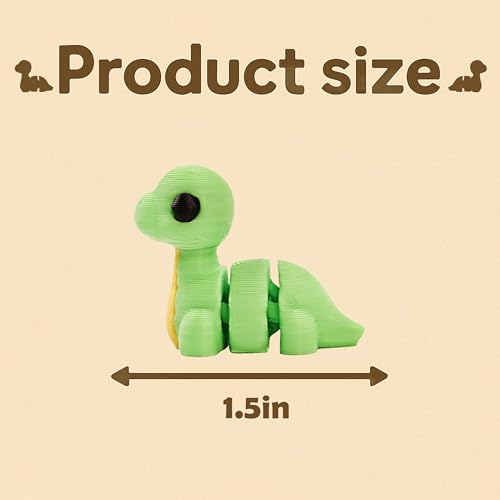 35 PCS Mystery 3D Printed Animal Figurines Flexible Articulated Toys | Includes 35 Randomly Selected Mini Animal Figurines from 300 Unique Styles, Party Favors, Classroom Rewards, Treasure box - style: Animal E