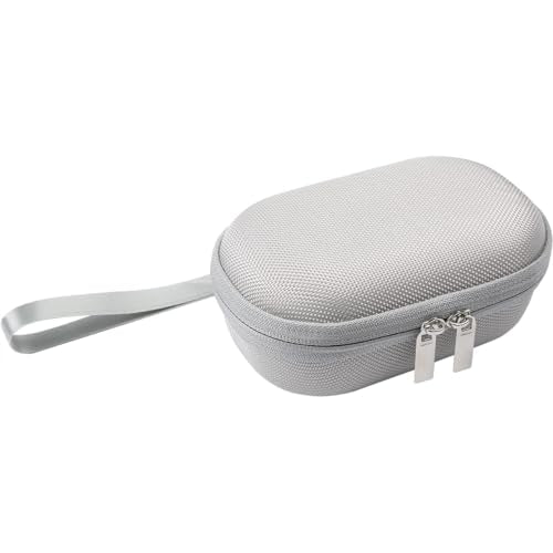 Hard Travel Case Compatible with Logitech M510/M330/M720/Signature M650 L/G305/G304/MX Anywhere 3/G Pro/G PRO X/G703 Wireless Mouse,Mesh Bag for Cards (gray) - color: gray