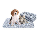 Reusable Puppy Pads, Washable Pee Pads, Leakproof 16"x 30" 2 Pack | High Absorbency Dog Training Pads, Wee Wee Pads With Waterproof Non-Slip Base For Indoor Potty, Crates, Playpen & Senior Dogs - size: 16x30(pack of 2)-Blue