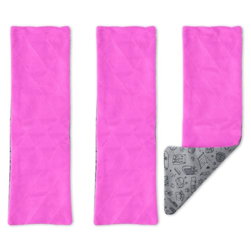 Paw Inspired Fleece Ramp Covers for Critter Nation Cage, Pink, 3 Count | Fitted Ladder Liners for Ferret Nation/Critter Nation Cage, For Ferrets, Rats, Chinchillas, Hedgehogs, Small Animals, Pets - color: Pink, size: Ramp Cover - 3 Pack
