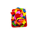 2 Pack Hedgehog Dig Box with Fleece Strips for Hedgepig Sugar Glider Dig Box Hedgehog Enrichment Foraging Cage Clutter Activity Toys