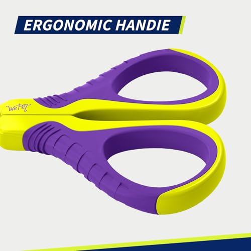 Pet Nail Clippers U07.1, Professional Claw Trimmer, Bended Scissor Special for Cats, Kittens, Dogs, Puppies, Small Animals, Yellow/Purple - color: #16 Yellow/Purple
