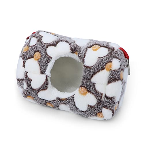 Wontee Hamster Hammock Warm Bed House Small Animal Hideout for Hamsters Gerbil Young Rat Mouse (Coffee) - color: Coffee