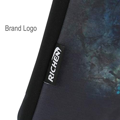 11 11.6 12 12.5 13 inches Chromebook/Notebook PC Messenger Bag Travel Case Neoprene Handle Sleeve with Shoulder Strap (11-13.3 inch, Clock &Butterfly) - color: Clock & Butterfly, size: 11-13.3 inch