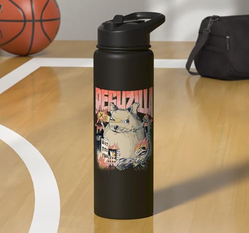 DEGUZILLA | Degu Saying for Women Octodon Degus Owner Girls Stainless Steel Insulated Water Bottle