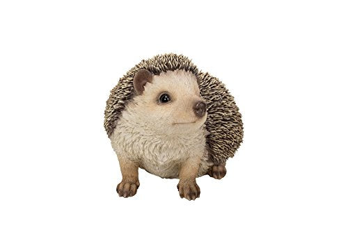 Hi-Line Gift Ltd Crawling Hedgehog Statue,Tan