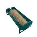 22 Gallon Capacity Livestock Feeder, 45" Hay Feeder for 10 Sheep Once, Heavy Duty Steel Livestock Feeding Trough for Horse, Goat, Sheep, Cattle, Cow, Alpaca, Dark Green | Heavy Duty Steel Livestock Feeding Trough for Horse, Goat, Sheep, Cattle, Cow, Alpac
