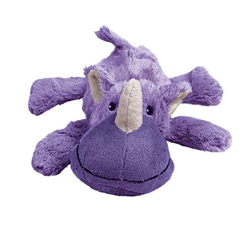 KONG Cozie Plush Dog Toy with Squeaker (Rosie The Rhino, Medium) - size: Medium, style: Rosie the Rhino