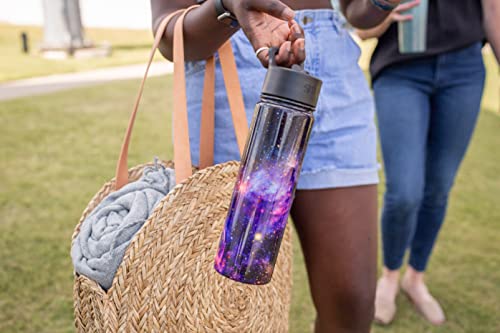 Simple Modern Insulated Water Bottle with Straw | 22oz | Black - color: - Midnight Black, style: 22oz