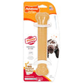 Nylabone Power Chew Classic Bone Chew Toy for Dogs, Durable Dog Toys for Aggressive Chewers, Peanut Butter Flavor, Large/Giant - Up to 50 lbs. (1 Count) - size: Large