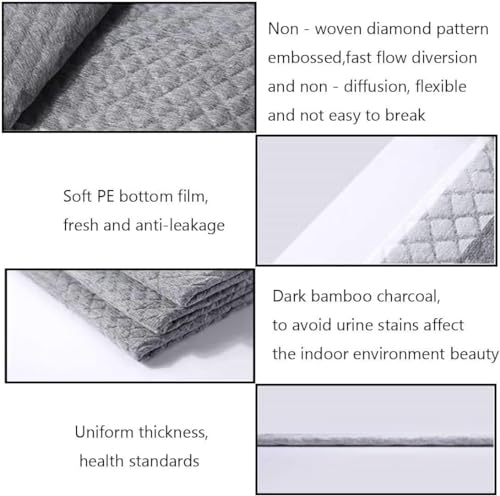 kathson 20 Pcs Guinea Pig Cage Liners Disposable 18" x 24" Rabbit Disposable Potty Training Pad Super Absorbent & Leak-Free Pet Supplies for Bunny Kitten Small Dog Guinea Pig - size: 18" x 24" / 20PCS