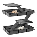 Ferret Cage Liner, Ferret Cage Accessories Suitable for Small Animals Rats, Chinchillas, Hedgehogs & Ferrets Non-Slip, Washable, Waterproof Fits Double-Unit Small Animal Cages