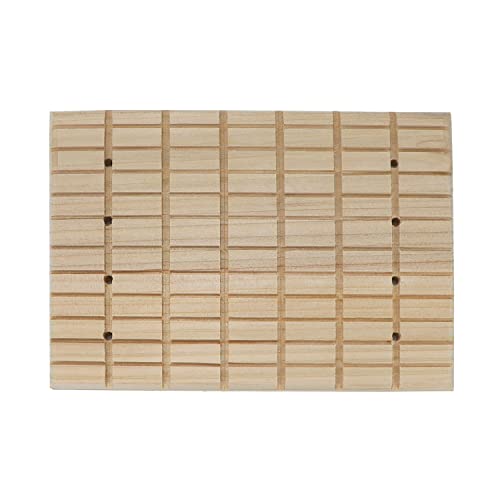 Wontee Wooden Scratch Pad for Rabbit, Guinea Pig, Chinchilla, Ferret (A)