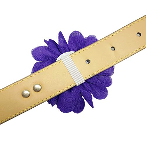 PET SHOW 4pcs Small Dogs Collar Flowers and Bows Charms For Festival Holiday Party Cats Rabbits Slides on Collars Leashes Puppies Medium Dog Collar Attachment - color: Halloween-12pcs