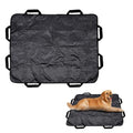 Dog Stretcher for Large Dogs Emergency Animal Carrier 300 Pounds 8 Handles | Dog Stretcher, Portable Stretcher,Emergency Animal Carrier Capable Gray - color: Gray