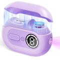 4 in 1 Electric Nail Clipper for Seniors, Automatic Nail Trimmer with Night Light & 9 Speeds Nail Polisher Fingernail Clippers for Women & Men Nail Grinder Files for Elderly - size: Purple