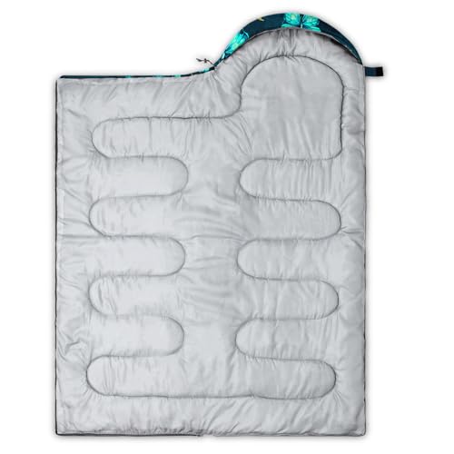 QOOMO Axolotl Cute Camping Sleeping Bags,3 Season Warm & Cool Weather,Lightweight,Waterproof Sleeping Bags for Adults & Kids,Traveling,and Outdoors - color: Butterfly 20