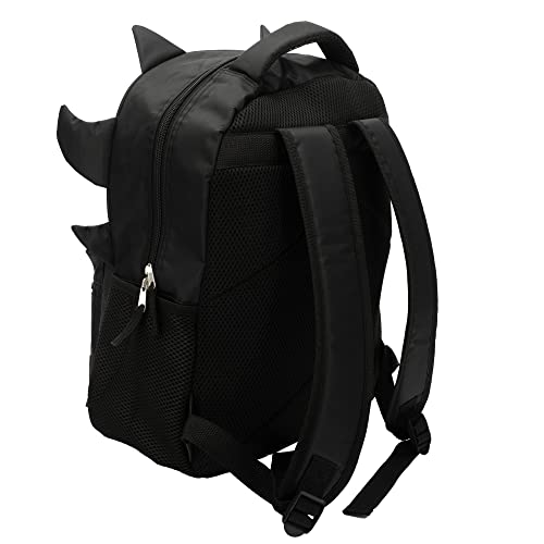 AI ACCESSORY INNOVATIONS Sonic The Hedgehog Backpack for Boys & Girls, Shadow 16 Inch Schoolbag with 3D Features, Durable School Bag for Kids - style: Black Shadow