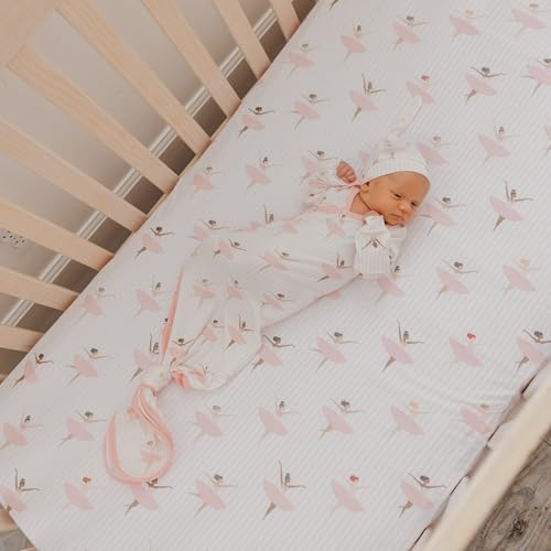 Copper Pearl, Katerina Premium Crib Sheet - color: Katerina