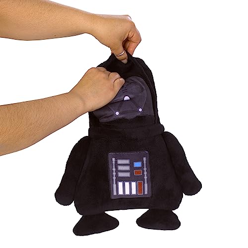 NoJo Star Wars Darth Vader Black Super Soft Character Shaped Toddler Blanket - color: Darth Vader