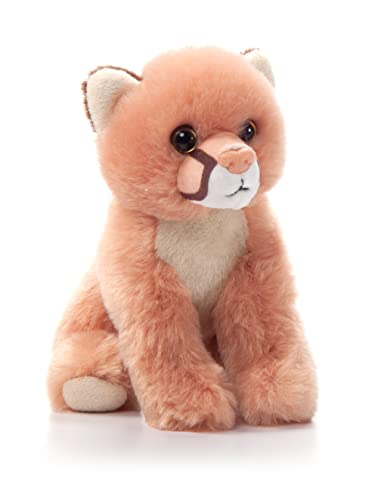 The Petting Zoo Mountain Lion Stuffed Animal Plushie, Gifts for Kids, Wild Onez Babiez Wildlife Animals, Lion Plush Toy 6 inches - color: Mountain Lion