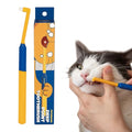 PETHROOM Pet Toothbrush for Cats & Dogs, 4mm Precision Head (Deep Point) | Round Shaped Head with Ultra Soft Bristle for Deep Cleaning Dental Care, Kitten & Small Dogs, Tartar Plaque Removal - color: Deep Point