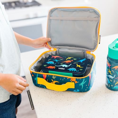 Wildkin Reusable Food Container for Kids – Airtight, Leak Resistant, Dishwasher Safe - Jurassic Dinosaurs - color: Jurassic Dinosaurs