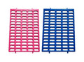 Saguaro Acres Rabbit and Small Animal Cage Resting Mat for Wire Floored Cages 2 Pack (Blue & Pink) - color: Blue & Pink