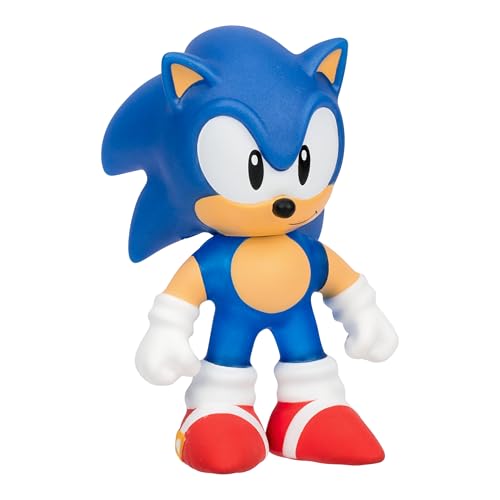 Heroes of Goo Jit Zu Sonic The Hedgehog - Chaos Emerald Sonic Stretchy Hero, Squeeze Sonic's Body to Reveal The Chaos Emerald Within His Goo, Grab Him by His Limbs and Stretch Out His Arms and Legs - style: Chaos Emerald Sonic