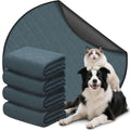 Siedihit Washable Reusable Pet Pee Pads, Absorbent Non-Slip Training Mat | for Dog Cat Rabbit Puppy Kitten, Whelping Playpen Crate Bed Cage Home Indoor Outdoor (Large - 4pack, Round) - size: Large - 4pack