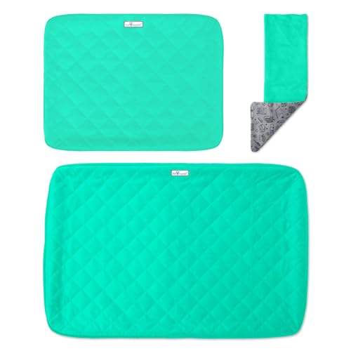 Paw Inspired Fitted Fleece Liner Set for Critter Nation 1-Story Cage, Green | Single Unit Combo Pack for Ferret Nation/Critter Nation Cage, For Ferrets, Rats, Chinchillas, Hedgehogs, Small Animals, Pets - color: Green, size: Single Unit Combo