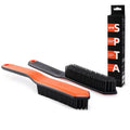 SPTA Pet Hair Brush, 2Pcs Pet Hair Removal Brush,Triangular Wedge Tip,Rubber Bristles to Trap and Remove Hair,Metal-Free Design,Ergonomic Design Great for Cars,Trucks,SUVs,RVs, Home,Furniture&More