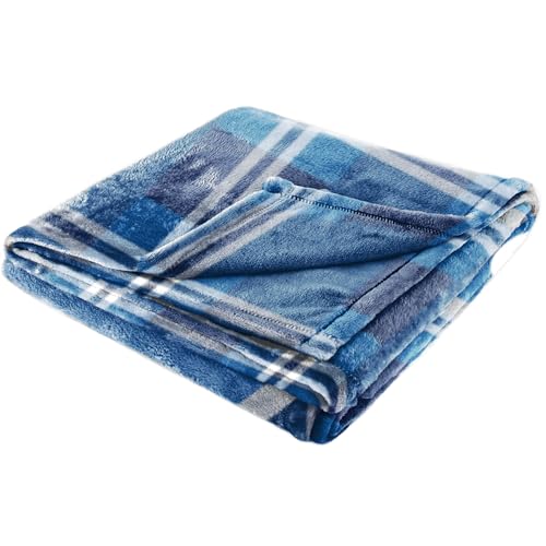 Jay Franco Gilmore Girls Chilton Crest Plush Throw Blanket - Measures 50 x 60 Inches, Super Soft Lightweight Fleece Bedding - color: Blue - Gilmore Girls