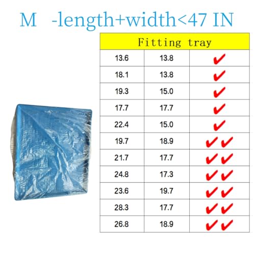 50PCS Disposable Small Animals Cage Liner Rabbit Guinea Pig Cage Liners Plastic Clear Bunny Cage Liner Bag Universal Toilet Film,Small Animal Bedding (50PS, M)