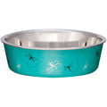 Loving Pets Bella Dog Bowls- Stainless Steel Dog & Cat Bowls - Spill Proof Dog Food Bowl, Cat Bowl, Puppy Essentials & Pet Supplies Great for Home & Travel (Medium 20-35 lbs, Dragonfly) - color: Dragonfly, size: Medium (20-35lbs)