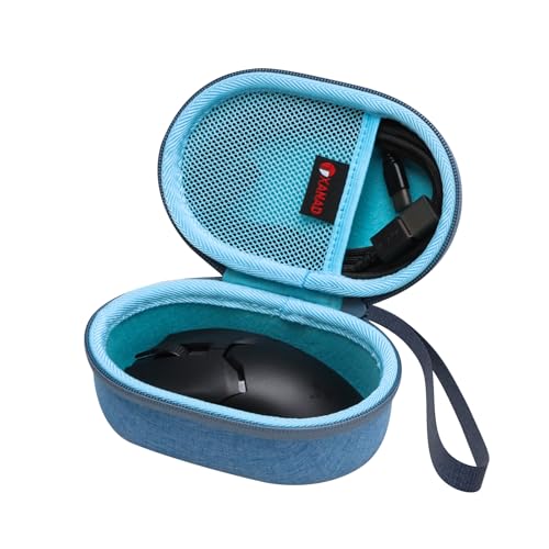 XANAD Mouse Case for Logitech/Razer/Apple/HP Mouses,for Logitech G502 / G305 / G502 Hero / G502 X Plus / G502 X/G PRO/G PRO X or Razer Deathadder V2 X / V2 Pro / V3 & Viper V2 Pro / V3 Mouse(Blue) - color: Blue