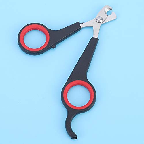 YUYTE Parrot Wing Clippers, Solid Stainless Steel Bird Nail Clipper, Bird Nail Clipper 4.6X2.4X0.2In Animal Rope Thick for Soft Paddle for Tools