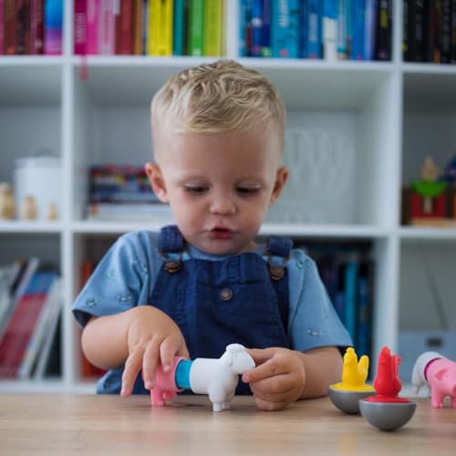 SmartMax My First Farm Animals Magnetic Building Set STEM Learning Toy Ages 1-5 - style: My First Farm Animals