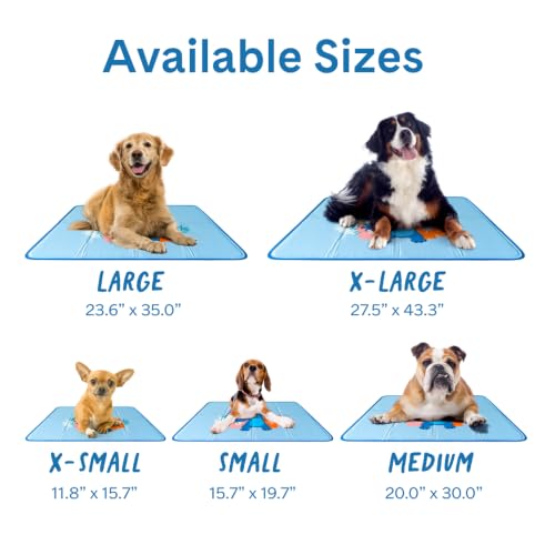 The Green Pet Shop Cool Pet Pad - Extra Small, Disney’s Stitch - Self-Cooling, Pressure Activated Mat for Dogs & Cats from 0-8 lbs - Non-Toxic Gel, No Water Needed - color: Stitch, size: X-Small