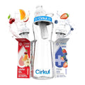 Cirkul 22oz Clear Plastic Water Bottle with Two No Sugar, 0 Cal Cartridges - size: 22oz. Bottle + 2 Cartridges